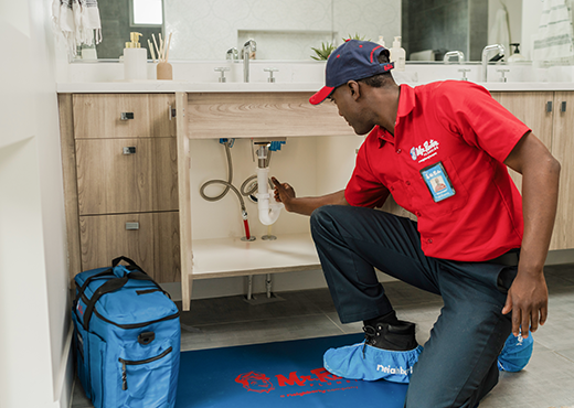 Sewage backup service request