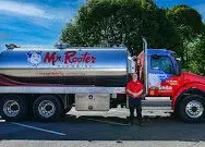 Mr. Rooter septic tank truck in Greater Syracuse